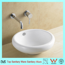 Foshan Bathroom Ceramic Ware Top Mount Bathroom Sink 